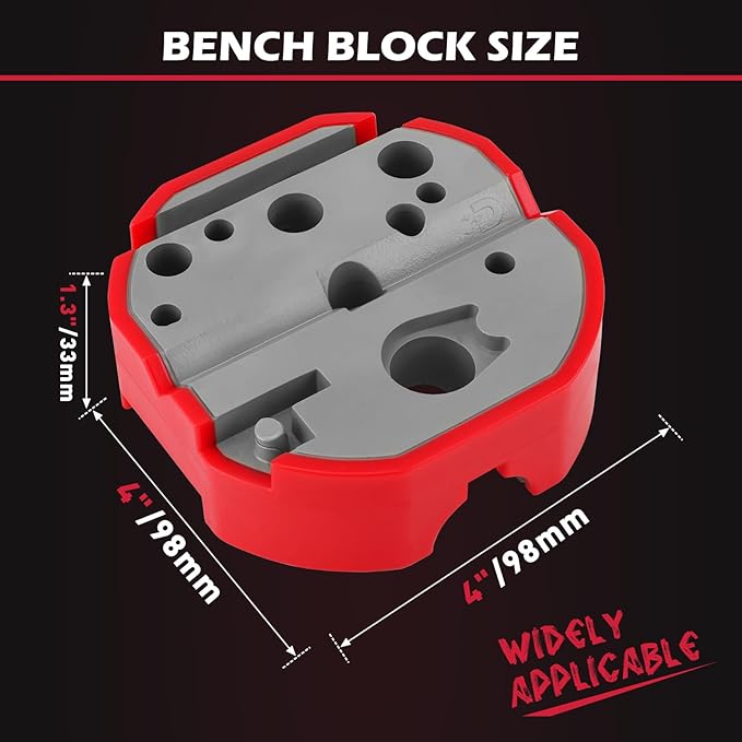 SEDY 4-inch Universal Bench Block with Non-Marring - Image 6