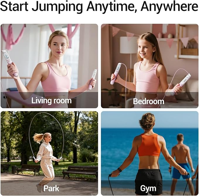UMAY Weighted Cordless Jump Rope - Image 2