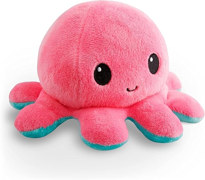 TeeTurtle Reversible Octopus Plushie 4-Inch - Image 5