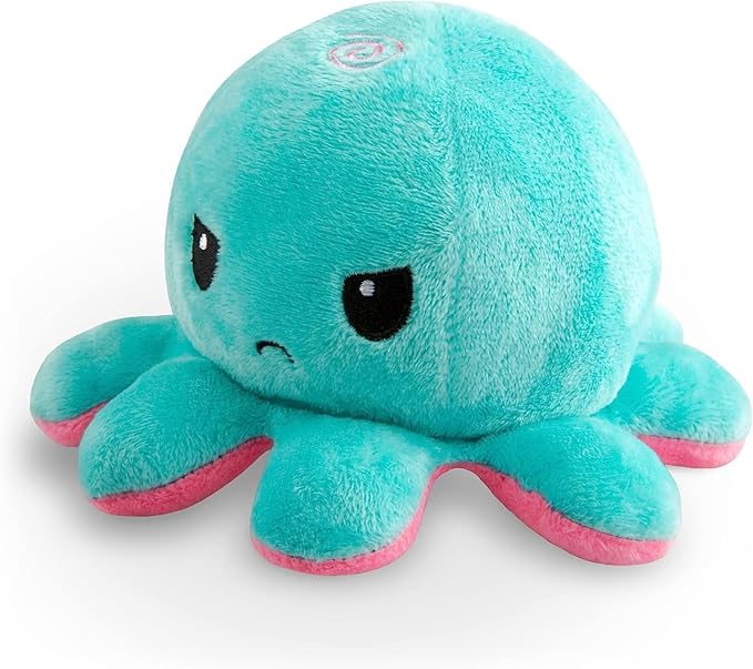 TeeTurtle Reversible Octopus Plushie 4-Inch - Image 4